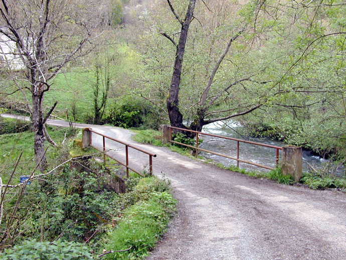 Puente de carretera Rural